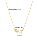 Tulip Flower Necklace For Women