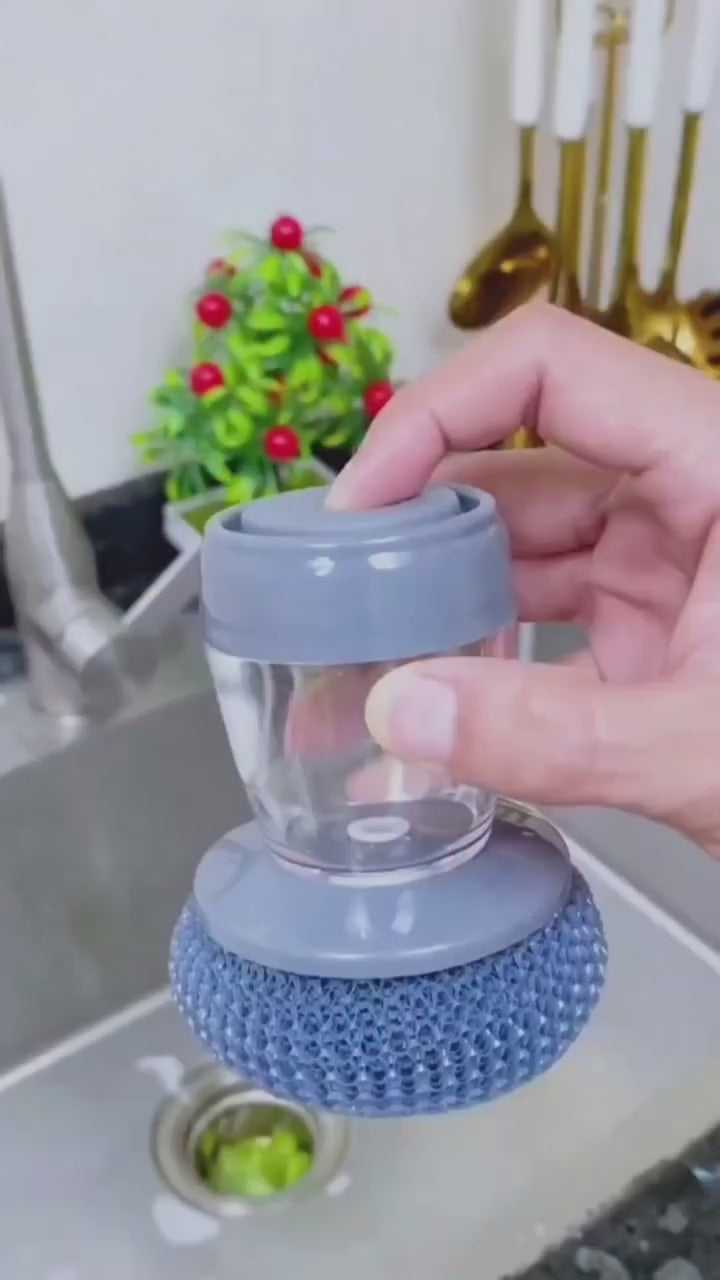 Soap Dispensing Dish Brush