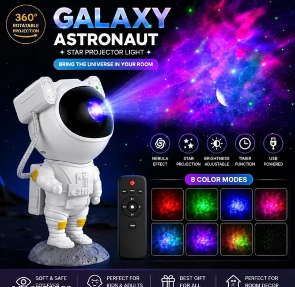 Astronaut Galaxy Projector|Best Gift for Kids