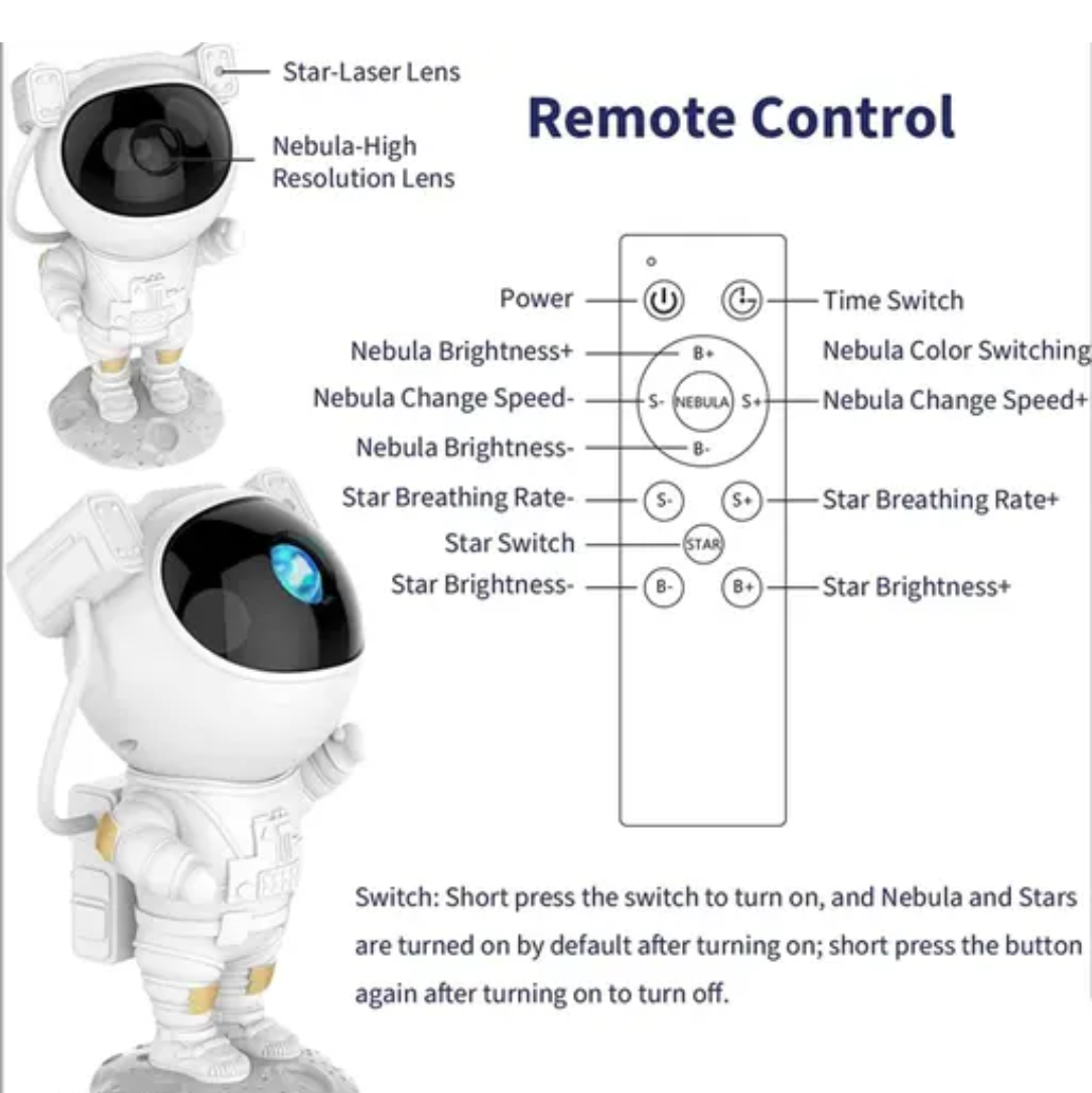 Astronaut Galaxy Projector|Best Gift for Kids