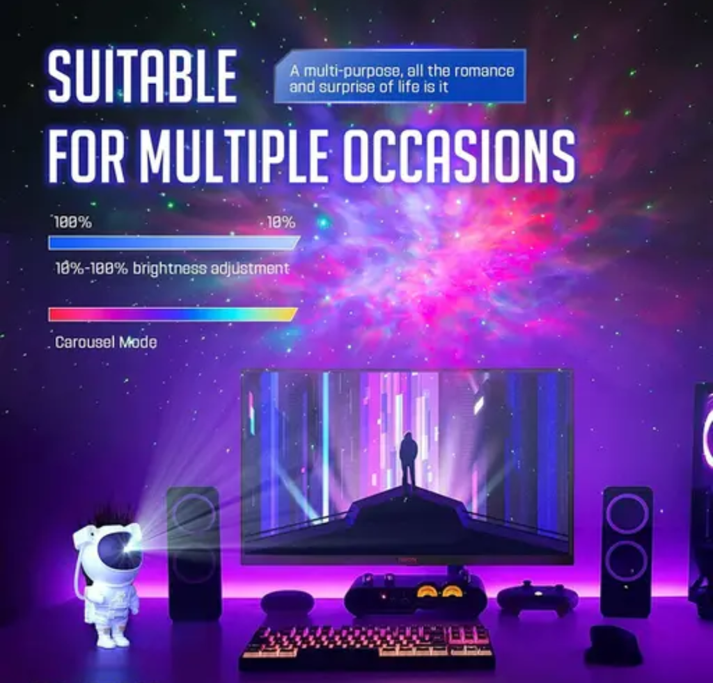 Astronaut Galaxy Projector|Best Gift for Kids